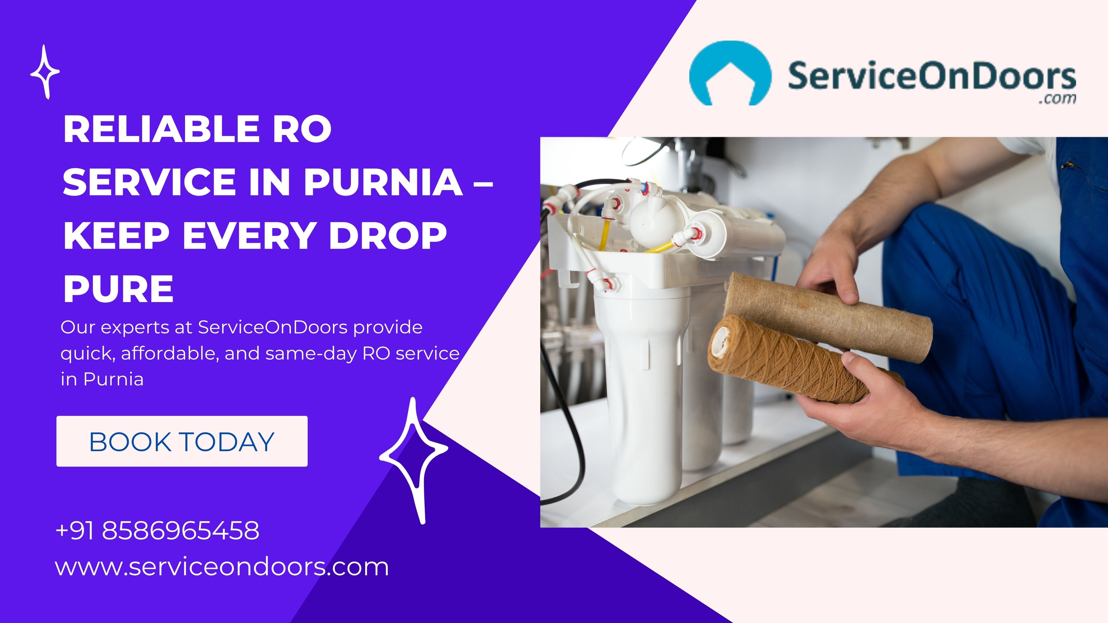 Reliable RO Service in Purnia – Expert Care for Clean  Drinking Water