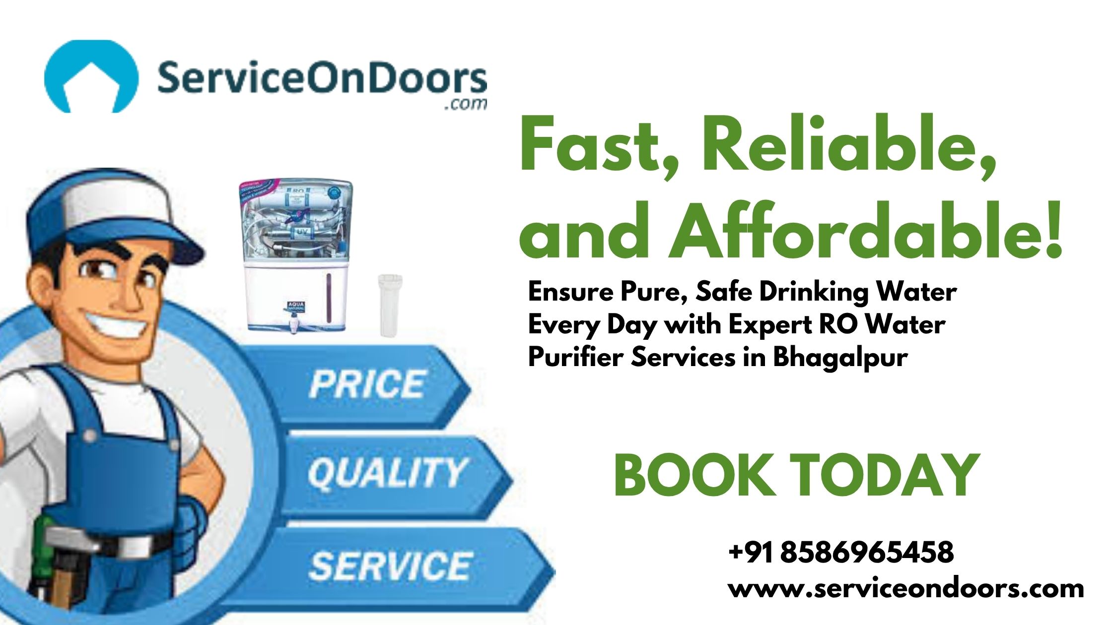 Why Doorstep RO Service in Bhagalpur Is a 
Game-Changer for Your Home