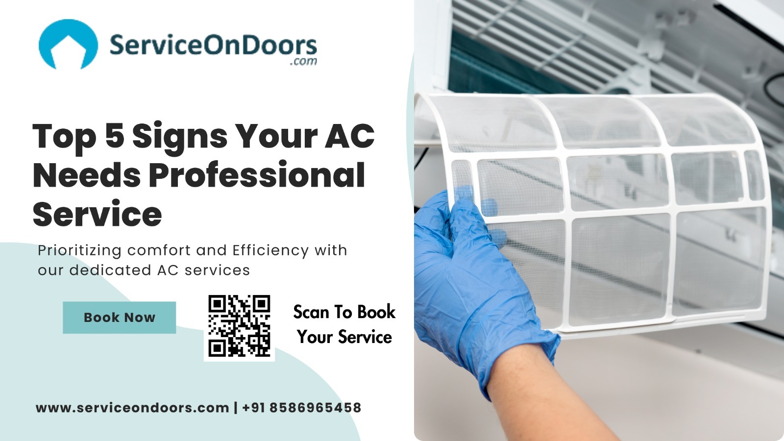 Top 5 Signs Your AC Needs Professional Service