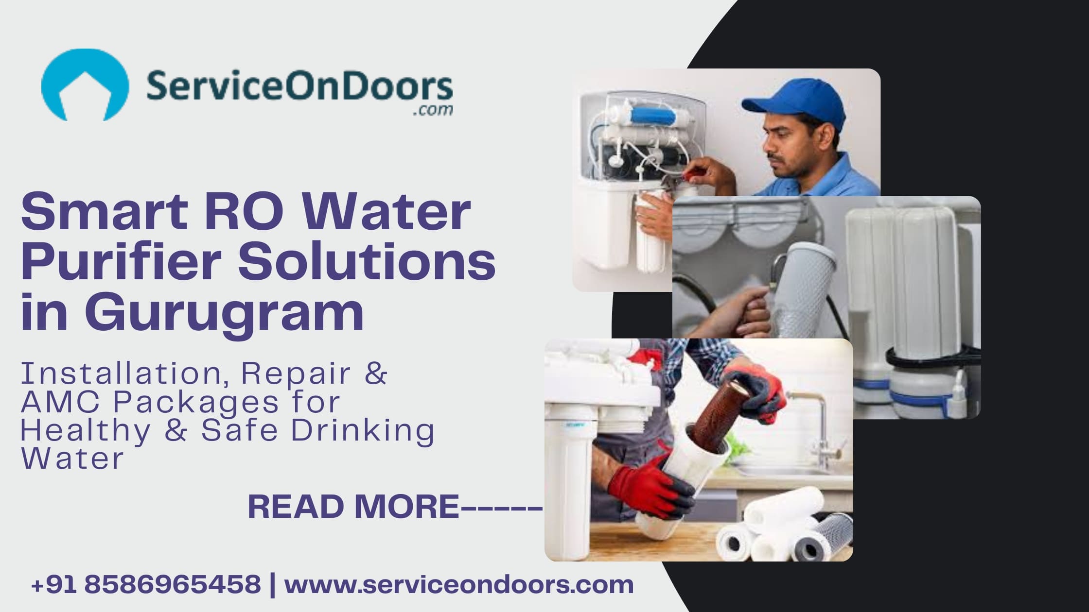 Reliable RO Water Purifier Service in Gurugram –  Ensuring Safe Drinking Water