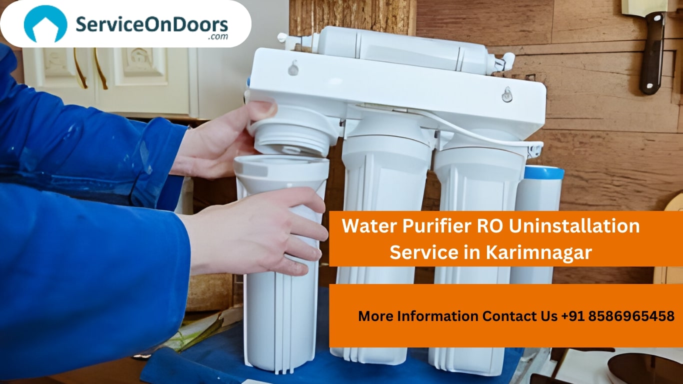 Ensuring Clean Water: Water Purifier RO Uninstallation Service in Karimnagar
