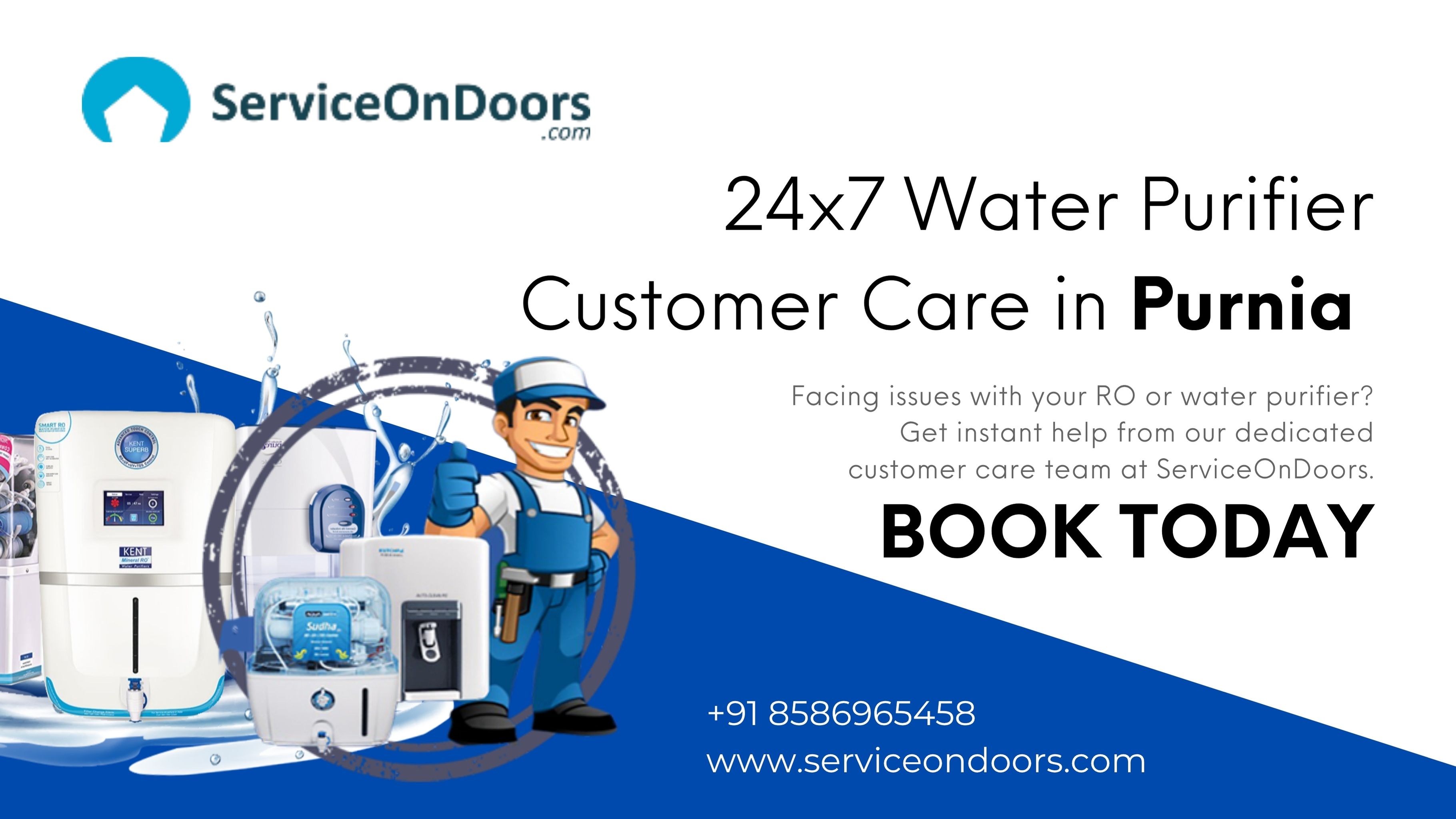 RO Customer Care in Purnia – Quick Support When  You Need It Most