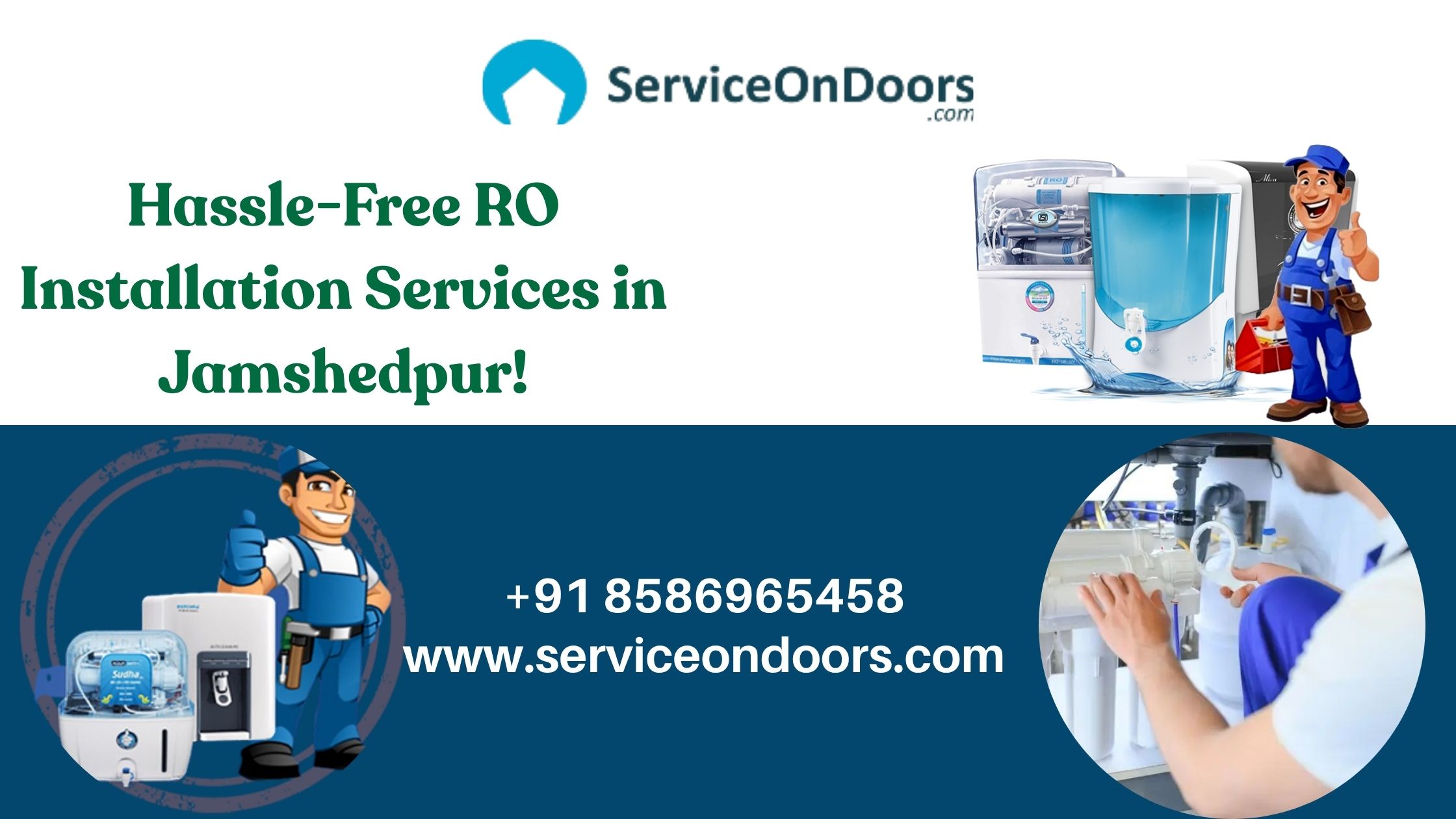 Top-Rated Water Purifier RO Service Center in  Jamshedpur – ServiceOnDoors