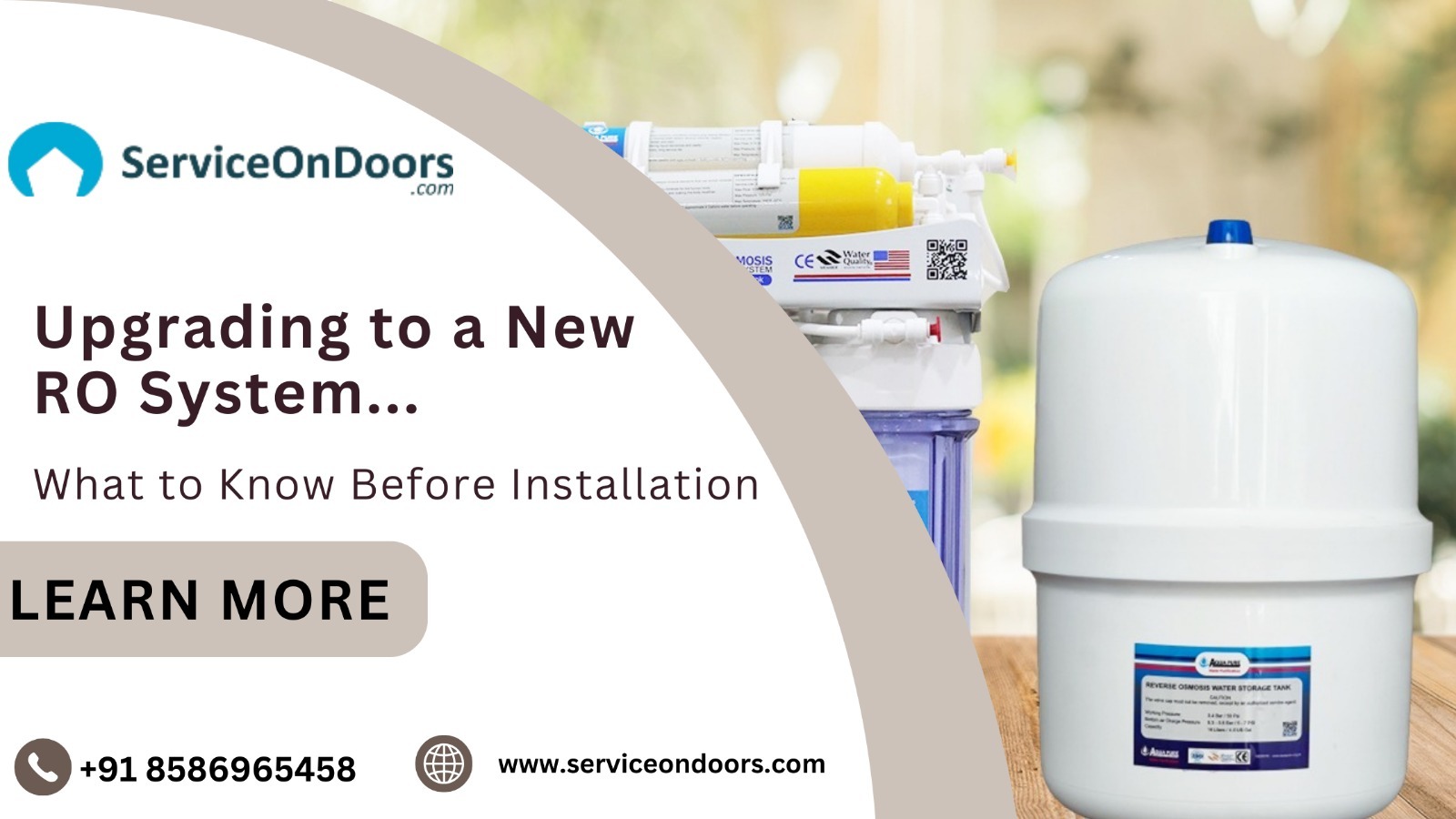 Upgrading to a New RO System, What to Know Before Installation