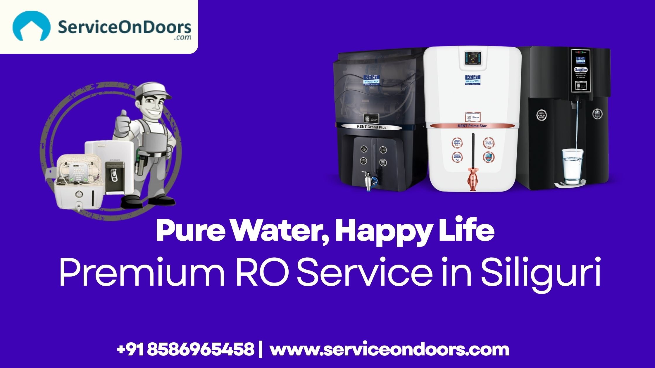 Authorized RO Service Center in Siliguri –  Comprehensive Water Purifier Solutions