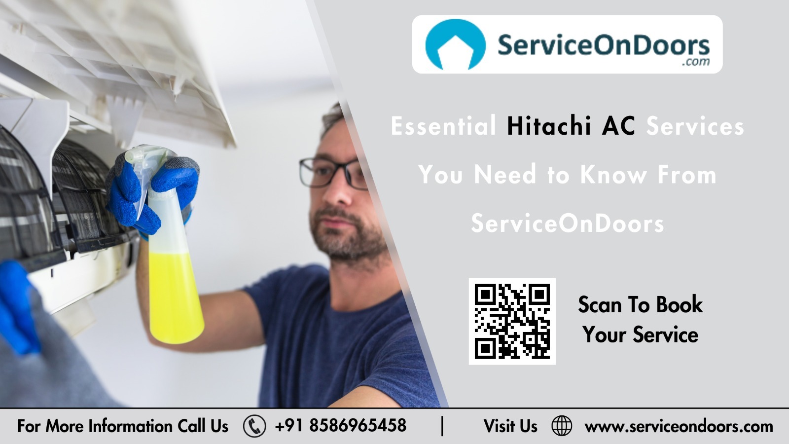 Essential Hitachi AC Services You Need to Know From ServiceOnDoors
