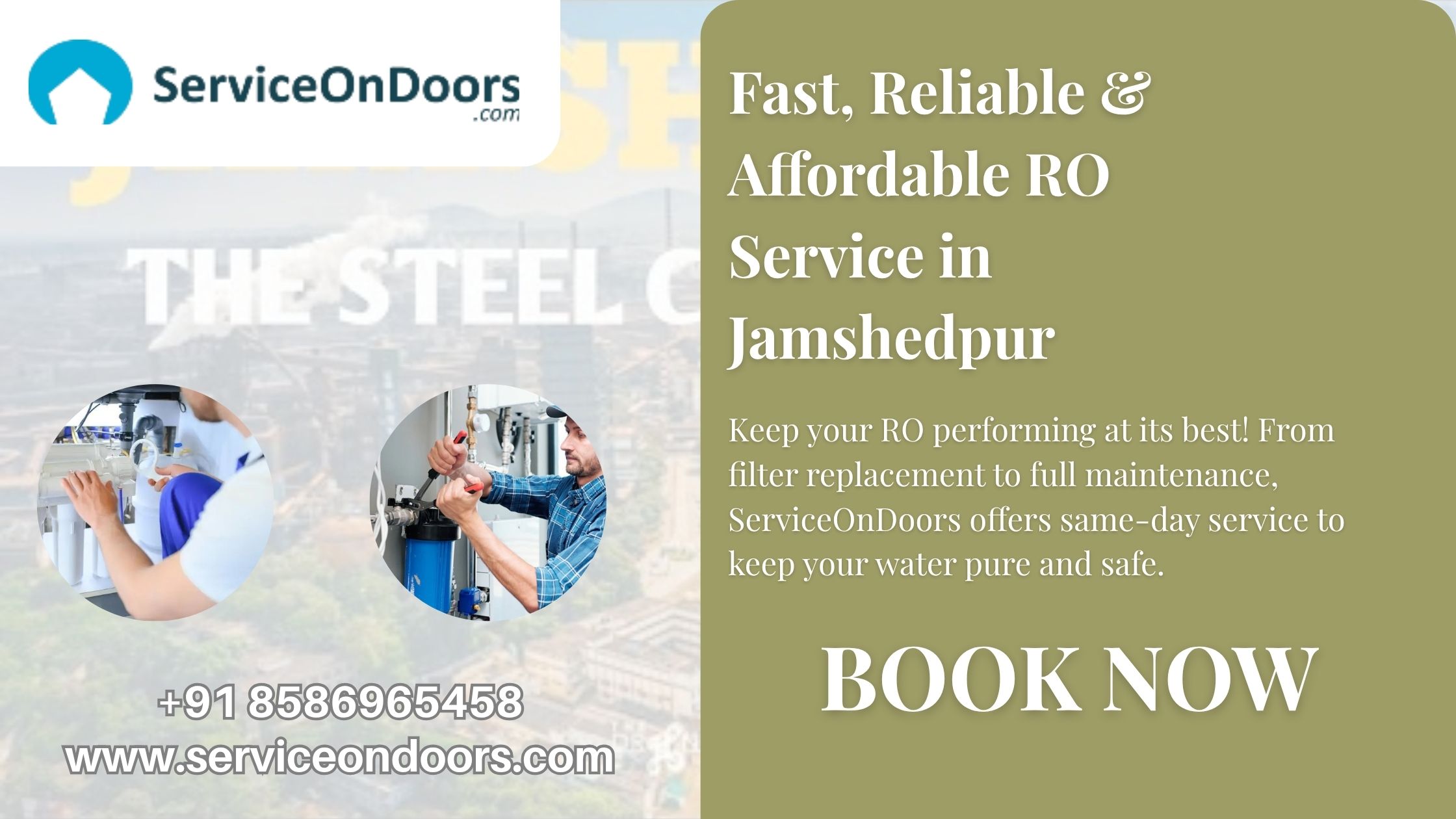 Professional RO Service in Jamshedpur – Keep Your 
Drinking Water 100% Pure