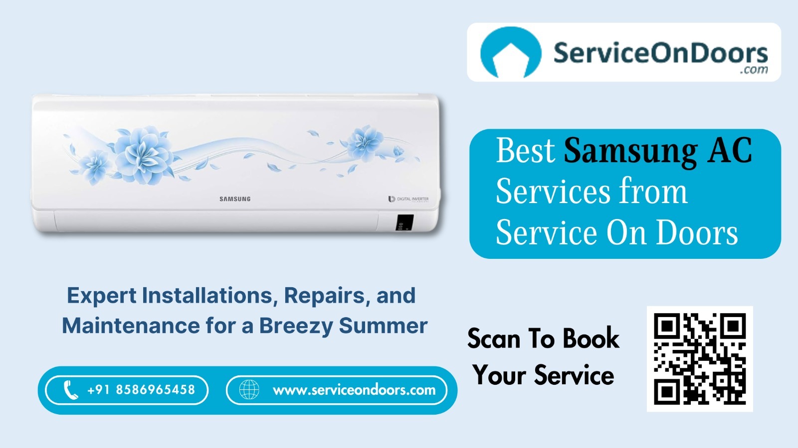 The Ultimate Guide to Samsung AC Services from Service On Doors