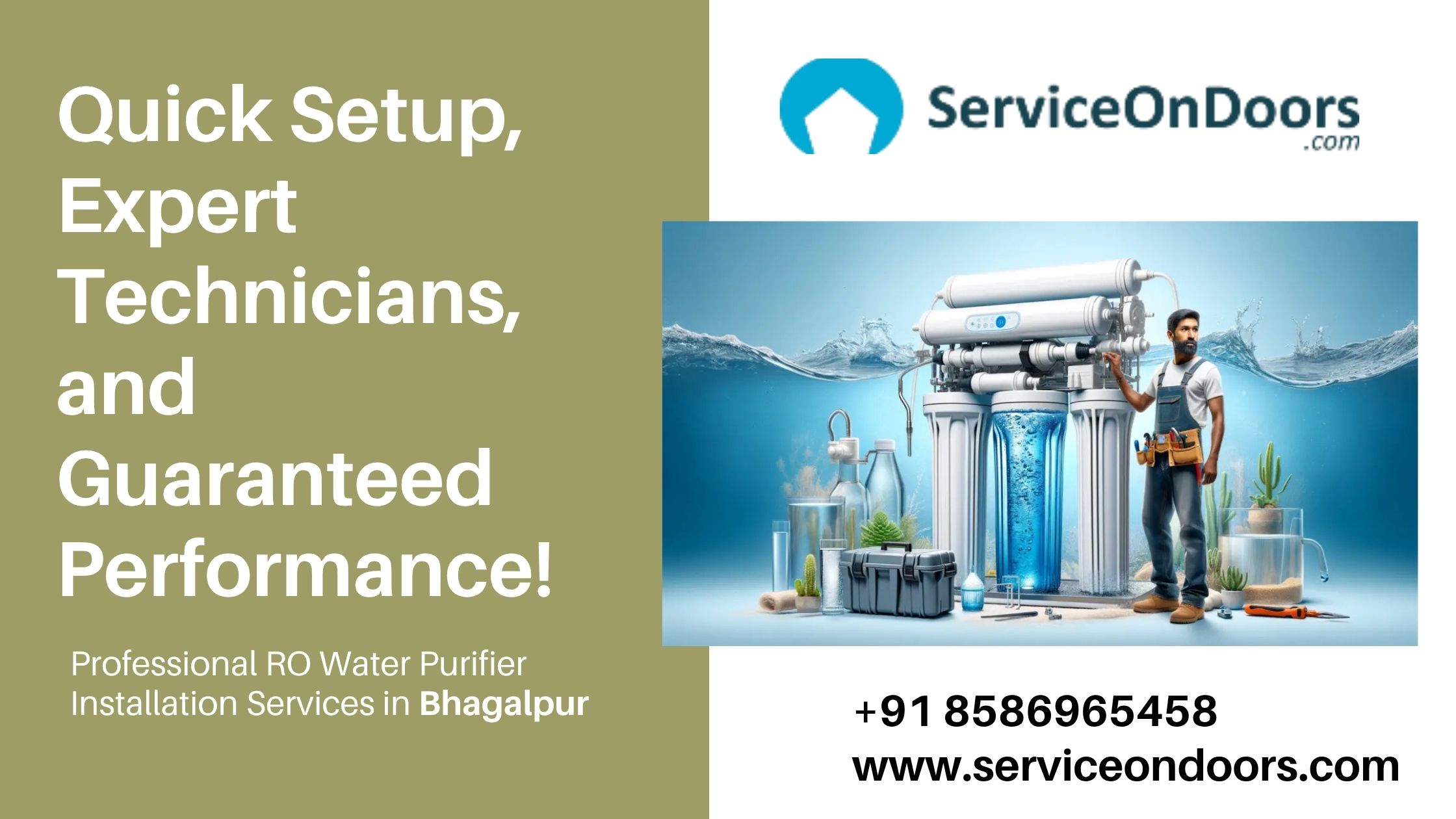 Trust worthy RO Water Purifier Service Center in  Bhagalpur You Can Rely On