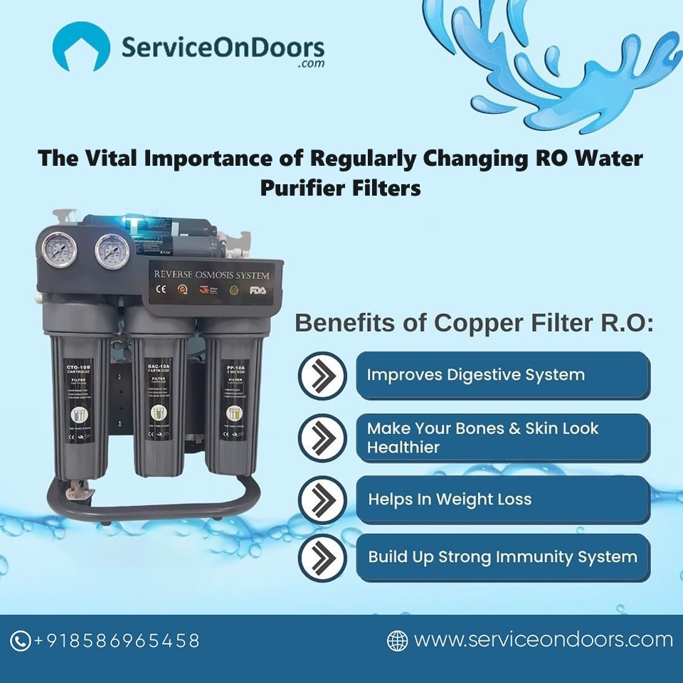 The Vital Importance of Regularly Changing RO Water Purifier Filters