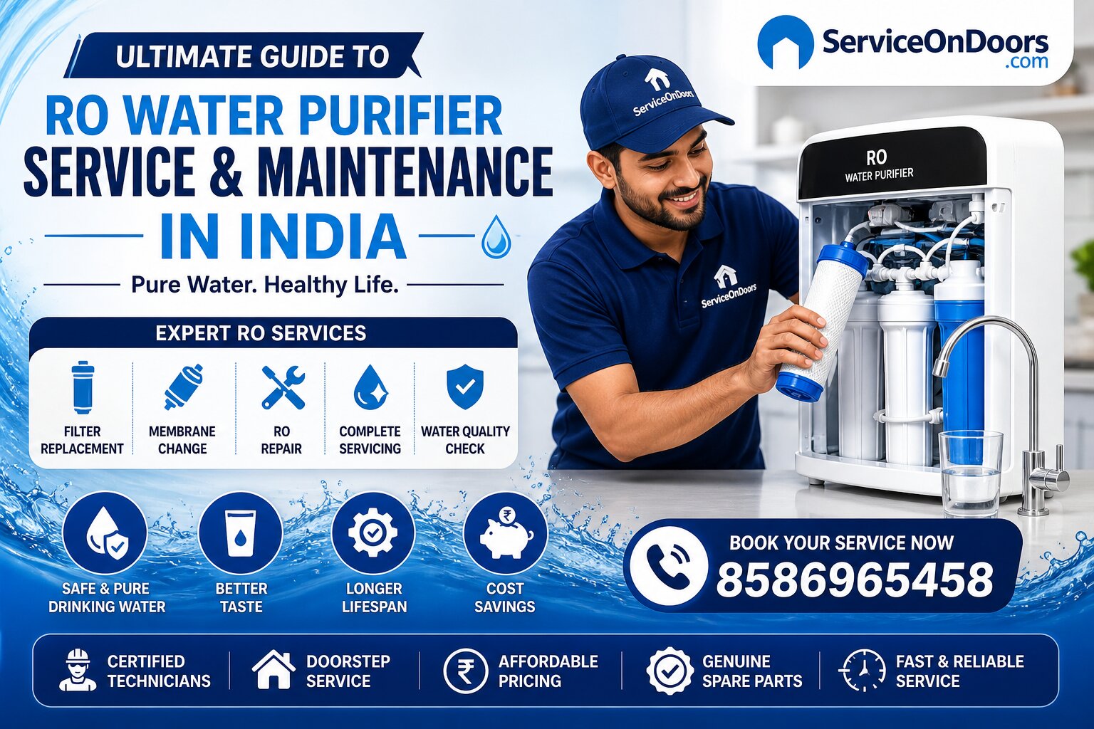 Ultimate Guide to RO Water Purifier Service & Maintenance in India