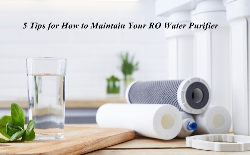 Tips for How to Maintain Your RO Water Purifier