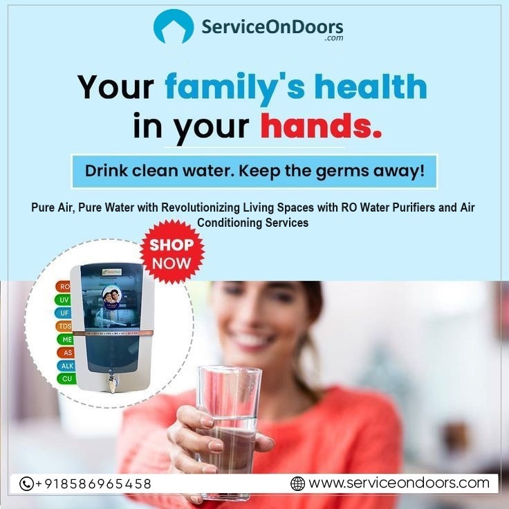 Pure Air, Pure Water with Revolutionising Living Spaces with RO Water Purifiers and Air Conditioning Services