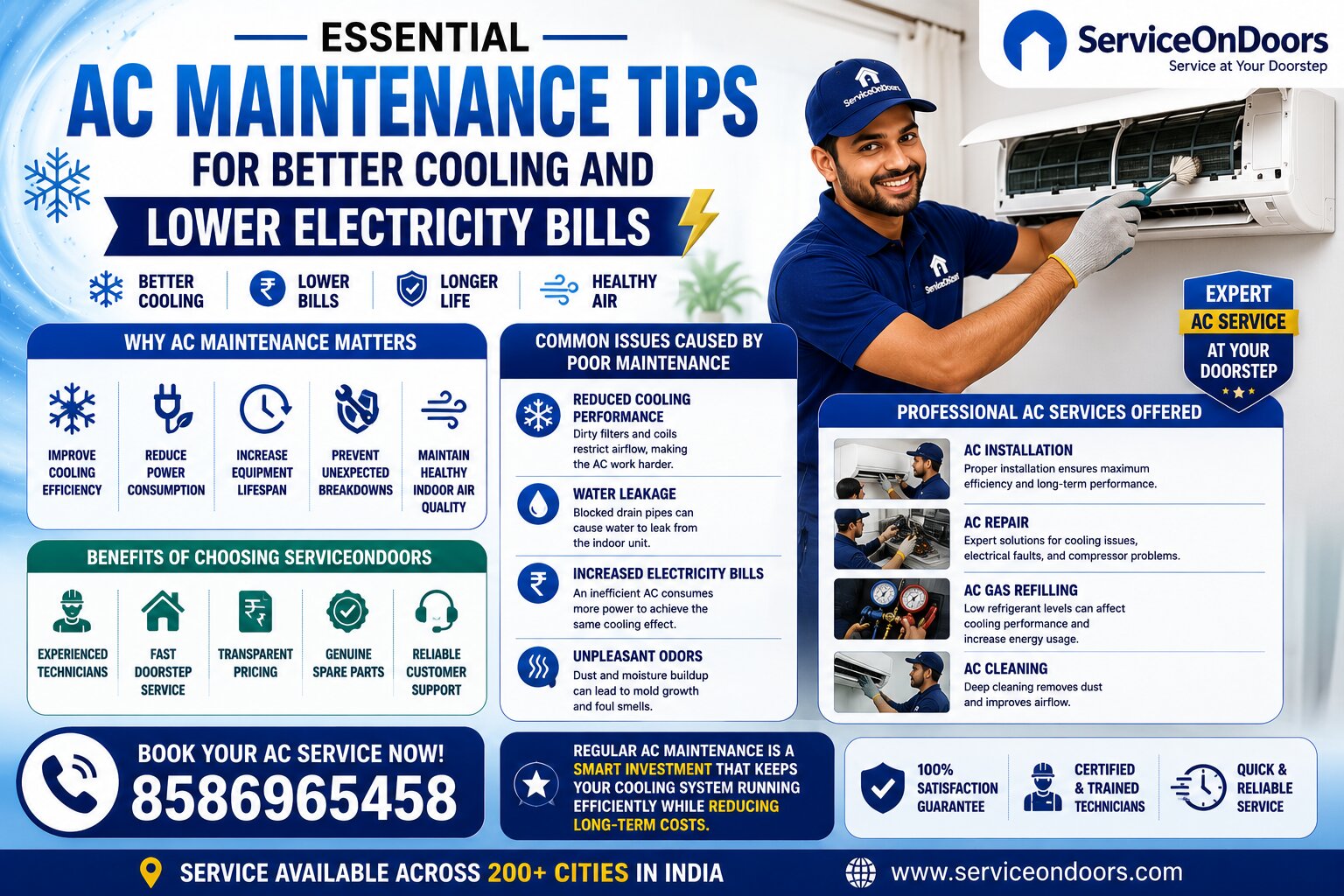 Essential AC Maintenance Tips for Better Cooling and Lower Electricity Bills