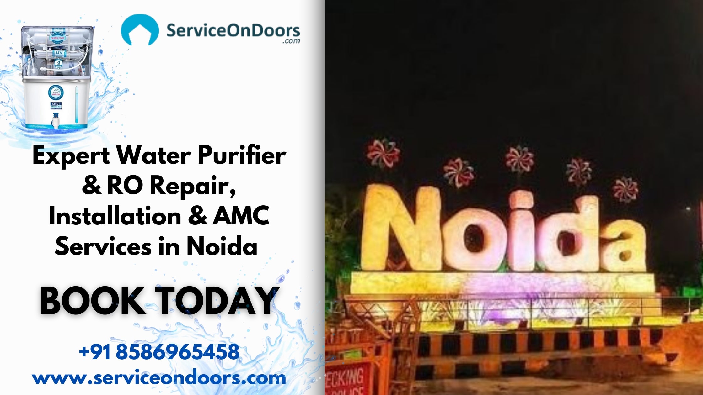 Reliable RO Service in Noida – Installation, Repairs & AMC Solutions