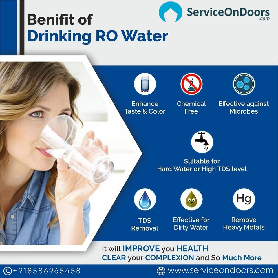 Must Know Facts about Drinking of RO Water | Serviceondoors