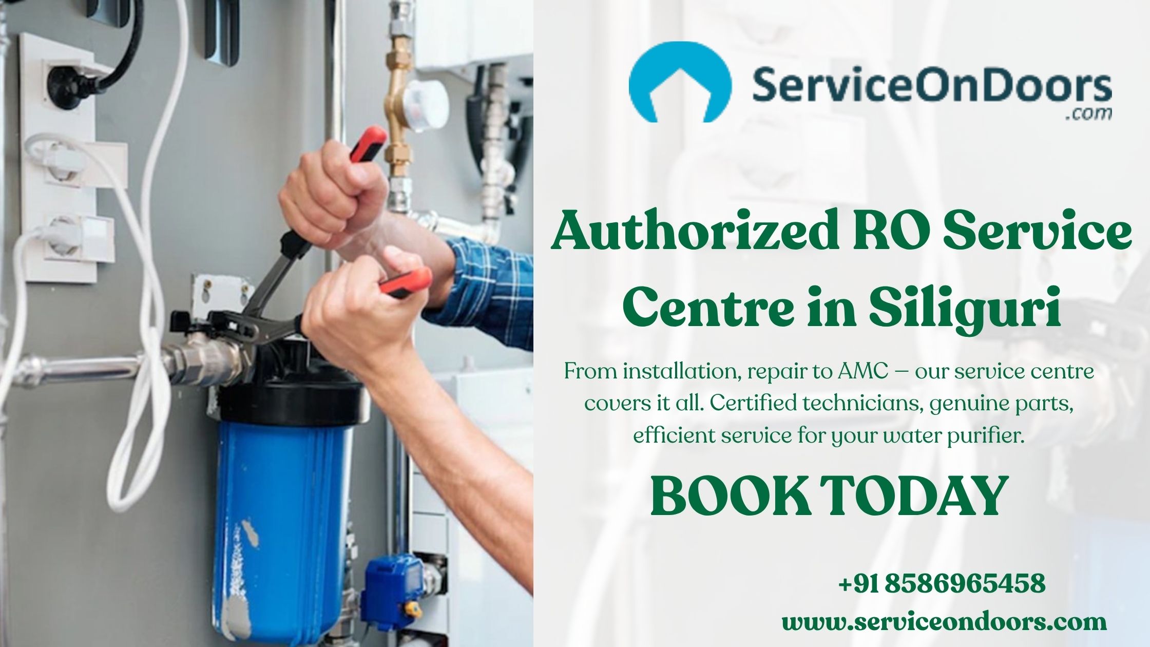 Reliable RO Water Purifier Service in Siliguri – Keep  Your Water Pure Always
