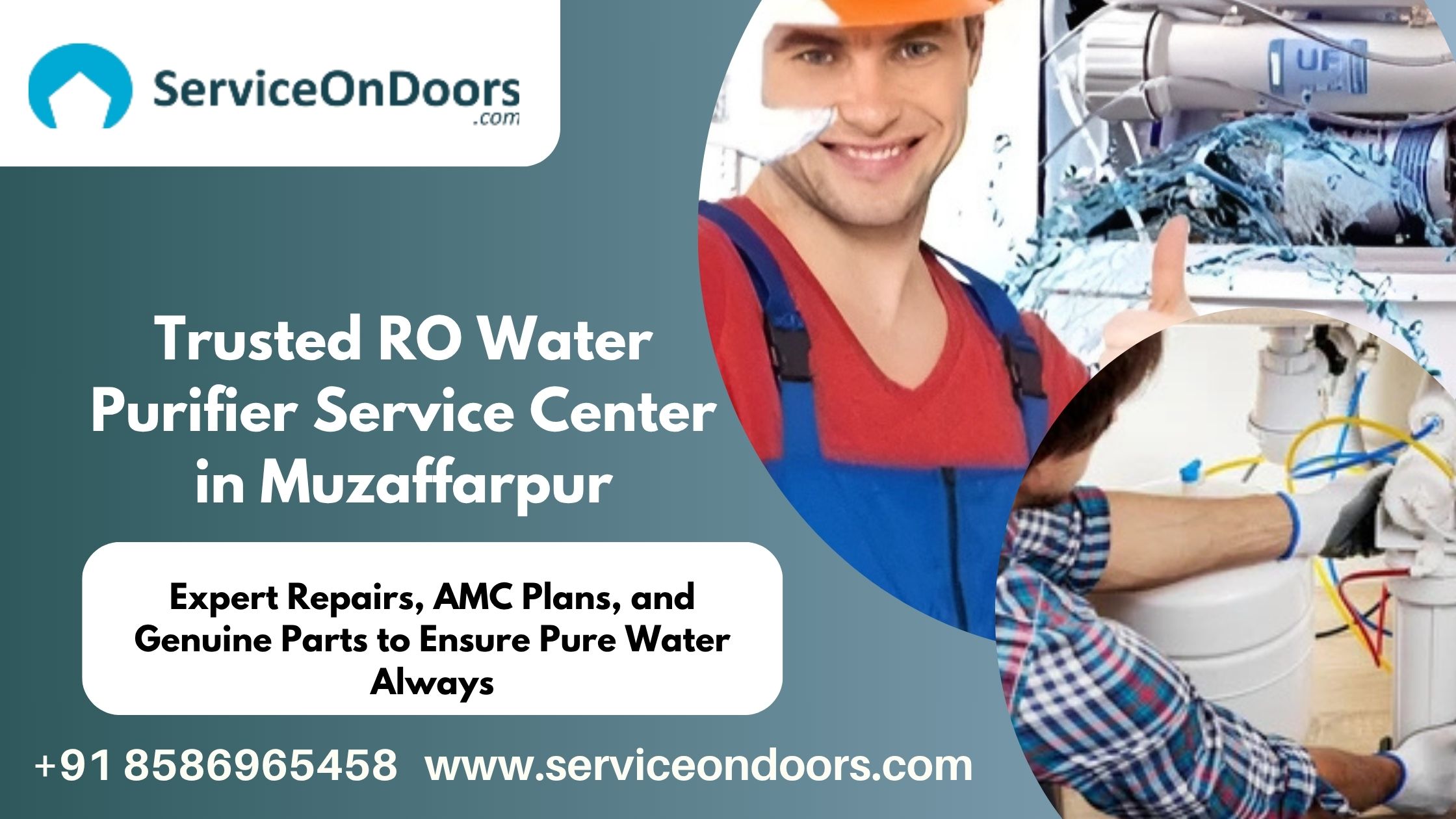 Reliable RO Water Purifier Service Center in  Muzaffarpur – Installation, Repair & AMC
