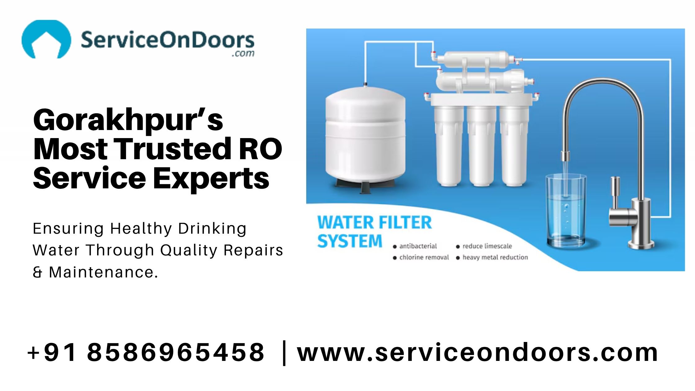 How to Choose the Best RO Service in Gorakhpur for  Your Home