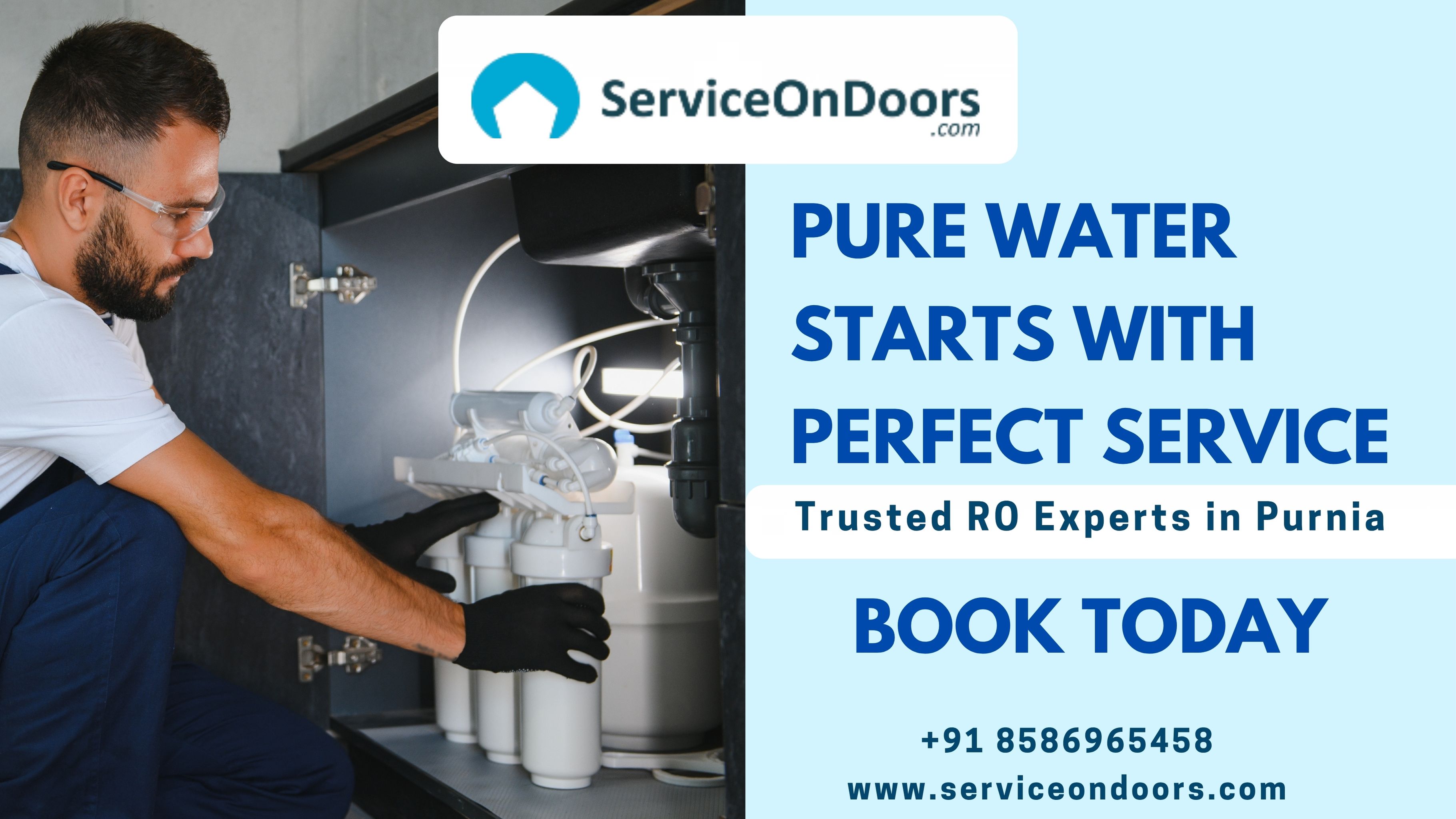 Pure Water, Pure Health – Professional RO Water 
Purifier Service in Purnia