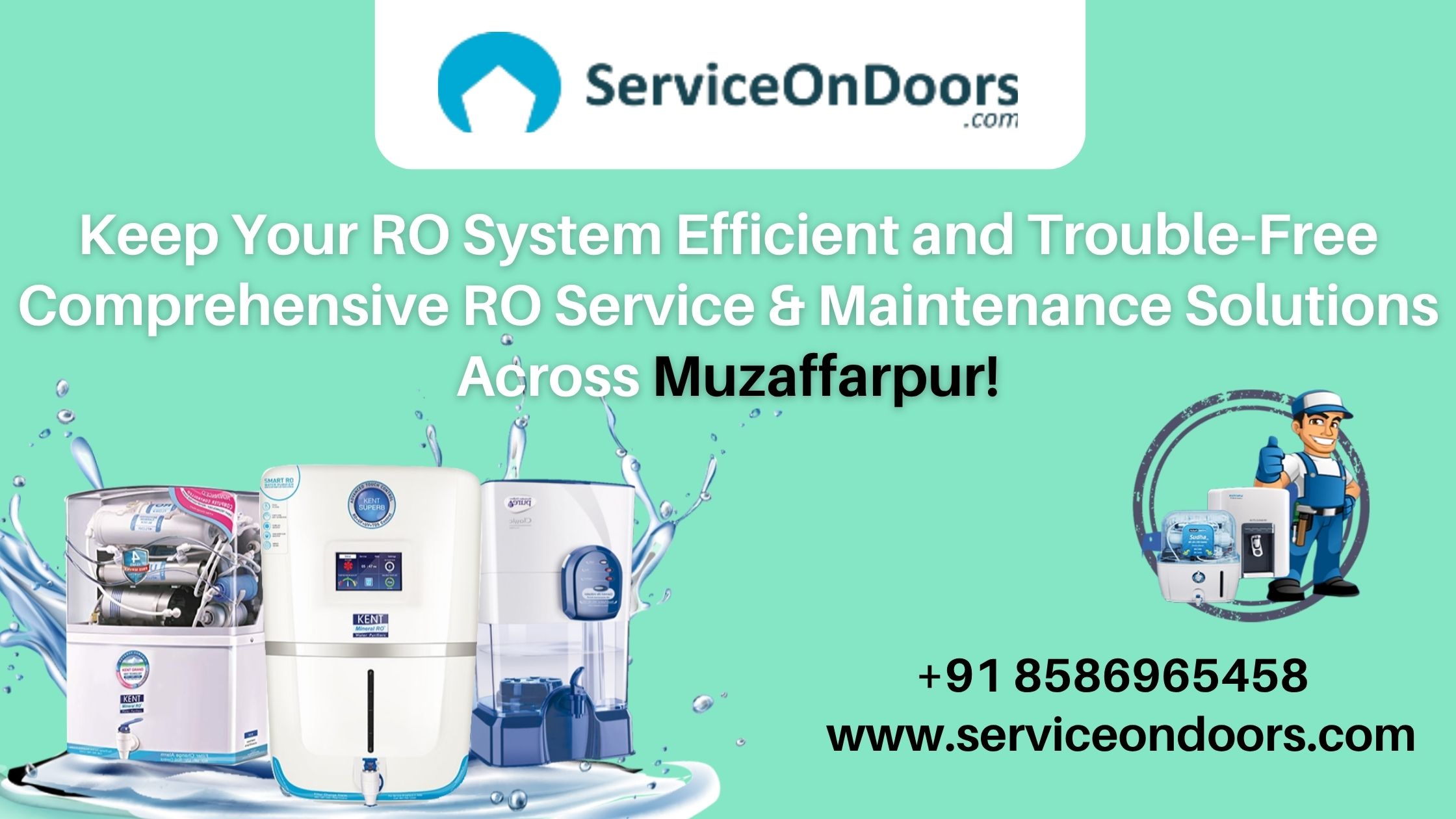 Exceptional RO Service in Muzaffarpur — Repair,  Maintenance & More