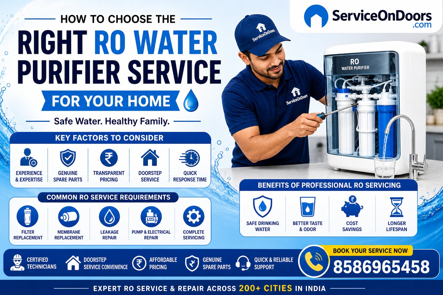How to Choose the Right RO Water Purifier Service for Your Home
